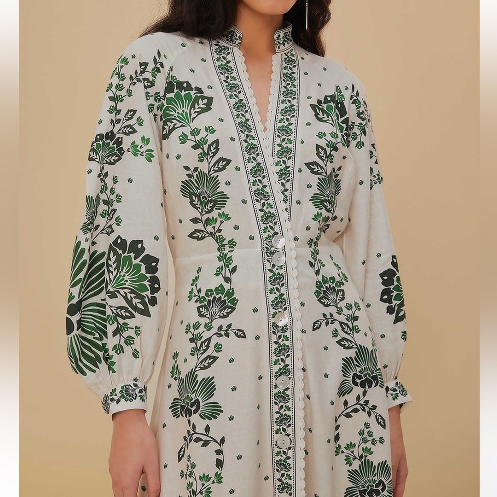 Farm rio forest soul off white maxi